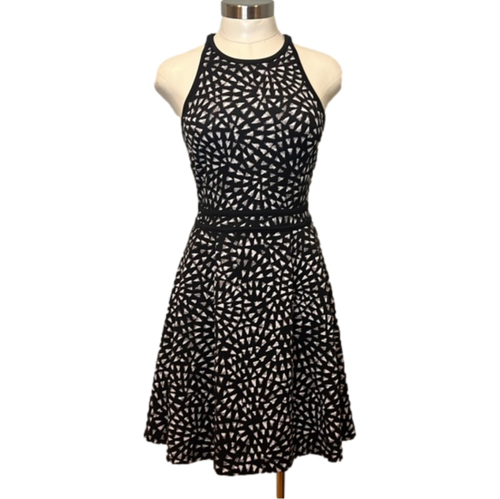 Women’s Mossimo Fit & Flare Black Dress